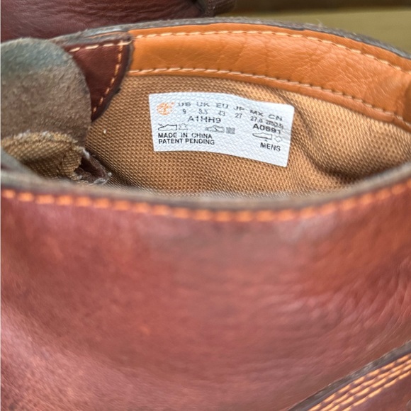 Timberland Larchmont Chukka Boots - Brown Leather - Size 9 - Picture 7 of 8